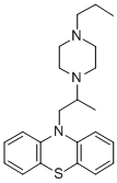 Phenothiazine, 10-(2-(4-propyl-1-piperazinyl)propyl)- CAS#: 103908-05-0