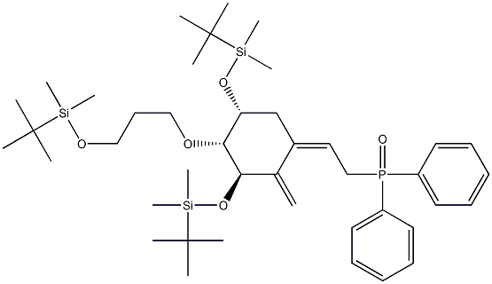 Phosphine oxide, [(2Z)-2-[(3R,4R,5R)-3,5-bis[[(1,1-diMethylethyl)diMethylsilyl]oxy]-4-[3-[[(1,1-diMethylethyl)diMethylsilyl]oxy]propoxy]-2-Methylenecyclohexylidene]ethyl]diphenyl- CAS#: 200636-54-0