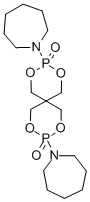 Phosphonic acid, (hexahydro-1H-azepin-1-yl)-, cyclic diester with pent aerythritol CAS#: 19341-49-2
