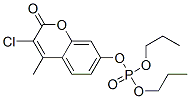 Phosphoric acid 3-chloro-4-methyl-2-oxo-2H-1-benzopyran-7-yldipropyl ester CAS#: 14663-67-3