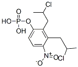 Phosphoric acid bis(2-chloropropyl)4-nitrophenyl ester CAS#: 14663-72-0