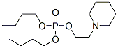 Phosphoric acid dibutyl 2-piperidinoethyl ester CAS#: 17875-15-9