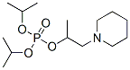 Phosphoric acid diisopropyl 1-(piperidinomethyl)ethyl ester CAS#: 15870-42-5