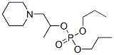 Phosphoric acid dipropyl 1-(piperidinomethyl)ethyl ester CAS#: 15870-41-4