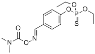 Phosphorothioic acid, O,O-diethyl O-(4-(((((dimethylamino)carbonyl)oxy )imino)methyl)phenyl) ester CAS#: 22942-23-0