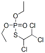 Phosphorothioic acid O,O-diethyl S-(1,2,2-trichloroethyl) ester CAS#: 1885-98-9
