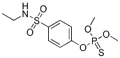 Phosphorothioic acid O,O-dimethyl O-[4-[(ethylamino)sulfonyl]phenyl] ester CAS#: 1713-60-6