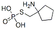 Phosphorothioic acid S-[(1-aminocyclopentyl)methyl] ester CAS#: 13893-21-5