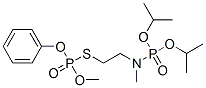 Phosphorothioic acid S-[2-[(diisopropoxyphosphinyl)(methyl)amino]ethyl]O-methyl O-phenyl ester CAS#: 23497-19-0