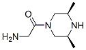 Piperazine, 1-(aminoacetyl)-3,5-dimethyl-, (3R,5S)-rel- (9CI) CAS#: 208468-77-3
