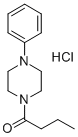 Piperazine, 1-butyryl-4-phenyl-, hydrochloride CAS#: 18940-63-1