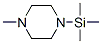 Piperazine, 1-methyl-4-(trimethylsilyl)- (8CI,9CI) CAS#: 27001-68-9
