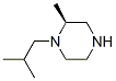 Piperazine, 2-methyl-1-(2-methylpropyl)-, (2S)- (9CI) CAS#: 256663-90-8