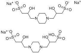 Piperazine-N,N'-bis(2-hydroxypropanesulfonic acid) sesquisodium salt CAS#: 108321-08-0