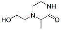 Piperazinone, 4-(2-hydroxyethyl)-3-methyl- (9CI) CAS#: 23936-06-3