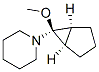 Piperidine, 1-[(1-alpha-,5-alpha-,6-alpha-)-6-methoxybicyclo[3.1.0]hex-6-yl]- (9CI) CAS#: 223482-79-9