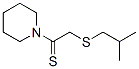 Piperidine,  1-[2-[(2-methylpropyl)thio]-1-thioxoethyl]-  (9CI) CAS#: 105877-84-7