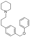 Piperidine, 1-(3-(p-phenoxymethylphenyl)propyl)- CAS#: 19733-82-5