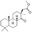 Podocarpane-13.beta.-acetic acid, 13-methyl-14-oxo-, methyl ester CAS#: 1238-60-4