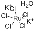 Potassium pentachlororuthenate (III) hydrate CAS#: 14404-33-2