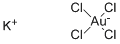 Potassium tetrachloroaurate CAS#: 13682-61-6