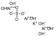 Potassium trialuminum hexahydroxide sulfate CAS#: 1302-91-6