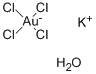 Potassiumtetrachloroaurate(III) CAS#: 13005-39-5