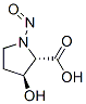 Proline, 3-hydroxy-1-nitroso-, trans- (8CI) CAS#: 2632-64-6