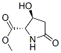 Proline, 3-hydroxy-5-oxo-, methyl ester, DL-trans- (8CI) CAS#: 26367-35-1