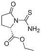 Proline, 5-oxo-1-(thiocarbamoyl)-, ethyl ester (8CI) CAS#: 13591-07-6