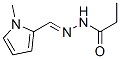 Propanoic  acid,  [(1-methyl-1H-pyrrol-2-yl)methylene]hydrazide  (9CI) CAS#: 113905-43-4