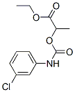 Propanoic acid, 2-[[[(3-chlorophenyl)amino]carbonyl]oxy]-, ethyl ester CAS#: 1149-42-4