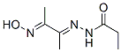 Propanoic  acid,  [2-(hydroxyimino)-1-methylpropylidene]hydrazide  (9CI) CAS#: 111544-84-4