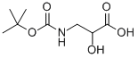 Propanoic acid, 3-[[(1,1-dimethylethoxy)carbonyl]amino]-2-hydroxy- (9CI) CAS#: 218916-64-4