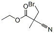 Propanoic acid, 3-bromo-2-cyano-2-methyl-, ethyl ester (9CI) CAS#: 109539-54-0
