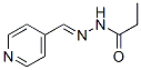 Propanoic acid, (4-pyridinylmethylene)hydrazide (9CI) CAS#: 109373-10-6
