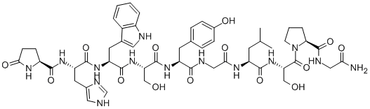 Pyr-His-Trp-Ser-Tyr-Gly-Leu-Ser-Pro-Gly-NH2 CAS#: 107569-48-2