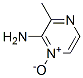 Pyrazinamine, 3-methyl-, 1-oxide (9CI) CAS#: 103965-75-9