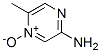 Pyrazinamine, 5-methyl-, 4-oxide (9CI) CAS#: 103965-77-1