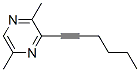 Pyrazine, 3-(1-hexynyl)-2,5-dimethyl- (9CI) CAS#: 109191-81-3