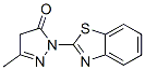 Pyrazol-5(4H)-one, 1-(2-benzothiazolyl)-3-methyl- CAS#: 17304-62-0