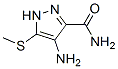 Pyrazole-3-carboxamide, 4-amino-5-methylthio- (8CI) CAS#: 28668-18-0