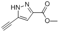 Pyrazole-3-carboxylic acid, 5-ethynyl-, methyl ester (8CI) CAS#: 19762-17-5