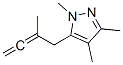 Pyrazole, 5-(2-methyl-2,3-butadienyl)-1,3,4-trimethyl-, CAS#: 17512-08-2