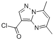 Pyrazolo[1,5-a]pyrimidine-3-carbonyl chloride, 5,7-dimethyl- (9CI) CAS#: 114040-07-2