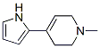 Pyridine, 1,2,3,6-tetrahydro-1-methyl-4-(1H-pyrrol-2-yl)- (9CI) CAS#: 229628-56-2