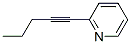 Pyridine, 2-(1-pentynyl)- (9CI) CAS#: 202828-84-0