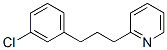 Pyridine, 2-[3-(3-chlorophenyl)propyl]- CAS#: 101200-53-7