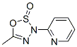 Pyridine, 2-(5-methyl-3H-1,2,3,4-oxathiadiazol-3-yl)-, S-oxide (8CI) CAS#: 27217-59-0
