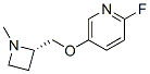 Pyridine, 2-fluoro-5-[[(2S)-1-methyl-2-azetidinyl]methoxy]- (9CI) CAS#: 209327-88-8